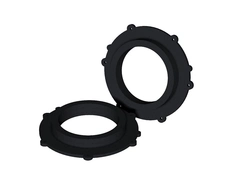 ConnectED MDF h&#248;yttaleradaptere (165mm) Porsche (2014 --&gt;) front