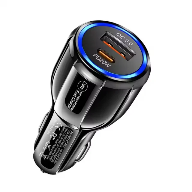 ConnectED Phone billader 48W, både USB og Type-C 