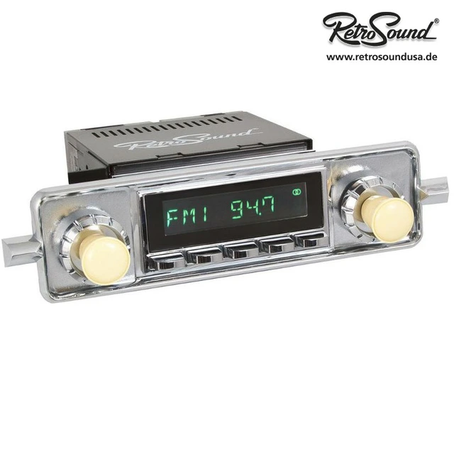 RetroSound Frontplate 304 "VW Sapphire, Chrome" 