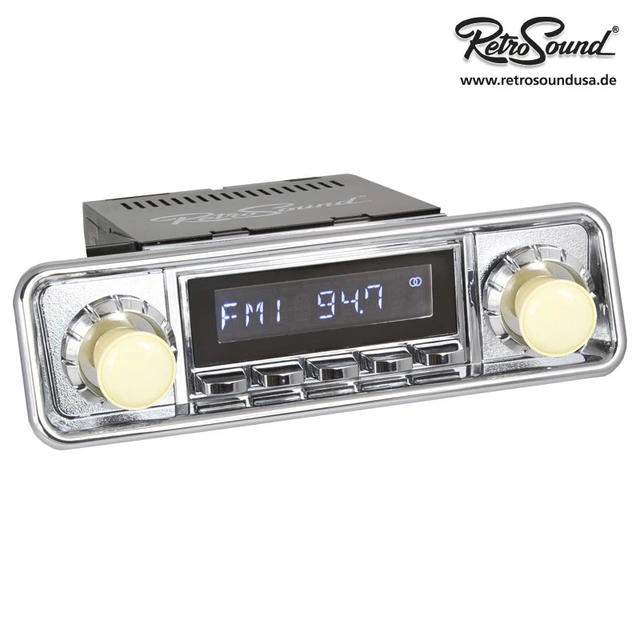 RetroSound Frontplate 307 "Wolfsburg, Chrome" 