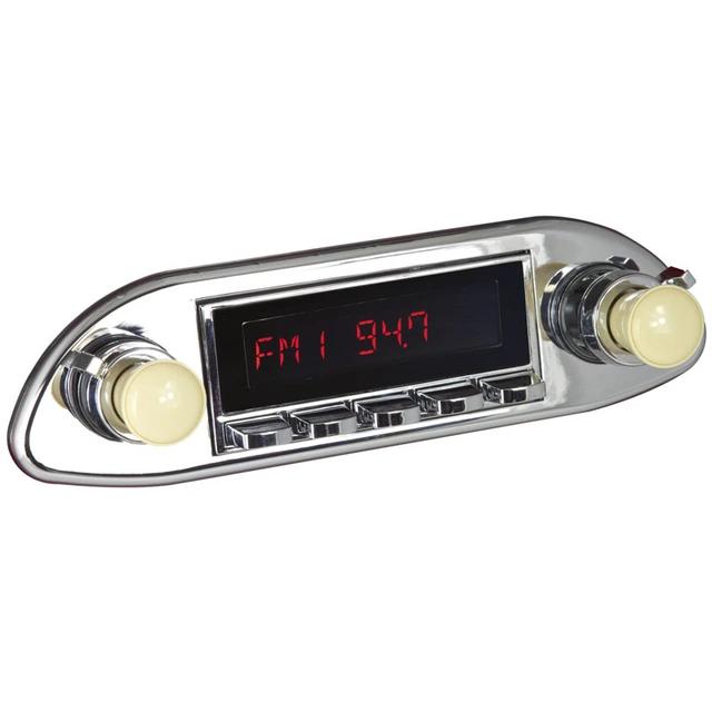 RetroSound Frontplate 311 "Porsche 356", Chrome 