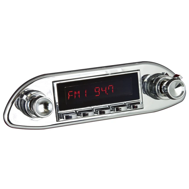 RetroSound Frontplate 311 "Porsche 356", Chrome 
