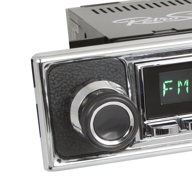 RetroSound 409 Sorte innlegg til "Becker" 308 front 