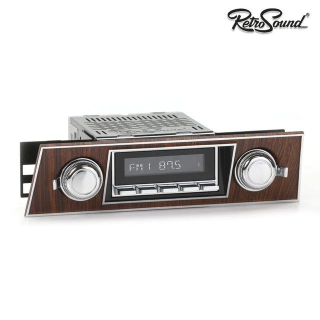 RetroSound Frontplate 501 Frontplate "Camaro/Firebird", Walnut 