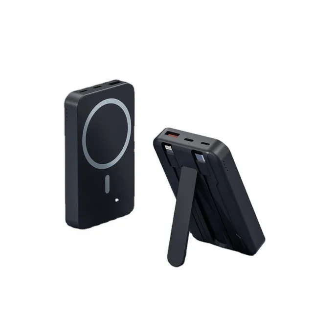 ConnectED powerbank 10.000mAh Trådløs m Type-C og Lightning kabel 