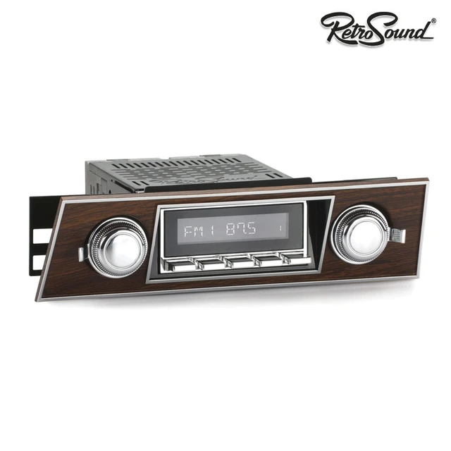 RetroSound Frontplate 501H "Camaro/Firebird", Walnut 