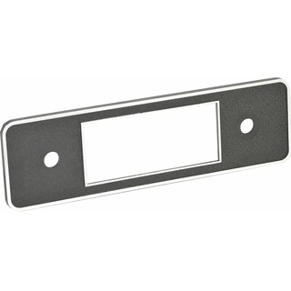 RetroSound Frontplate 502 "Euro style", Black/Chrome