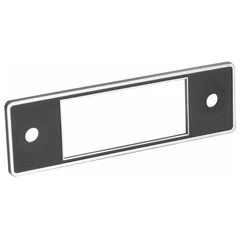 RetroSound Frontplate 503 &quot;Mini Euro style&quot;, Black/Chro