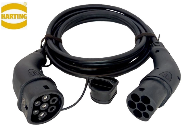 Harting MODE3 T2-T2 3-F 20A 10M 11KW Ladekabel 10 meter 