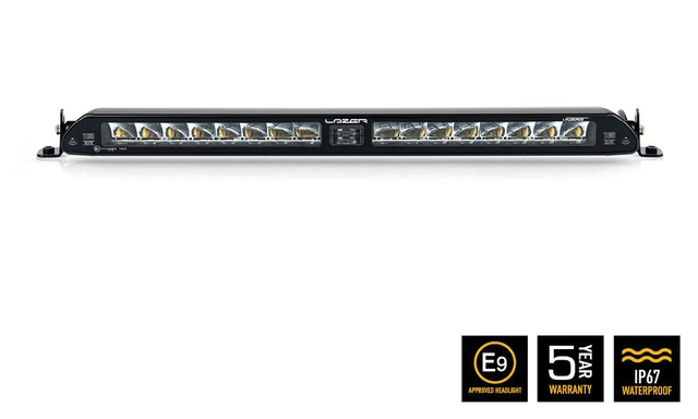LAZER LINEAR 18 ELITE MED LBA Enkel radet  Ledbar på 21", 12.816 Lumen 