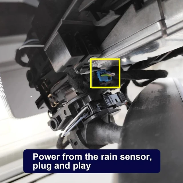 FITCAMX Integrert 4K Dashcam (foran+bak) Citroen C4/e-C4  (2021 - 2024) 