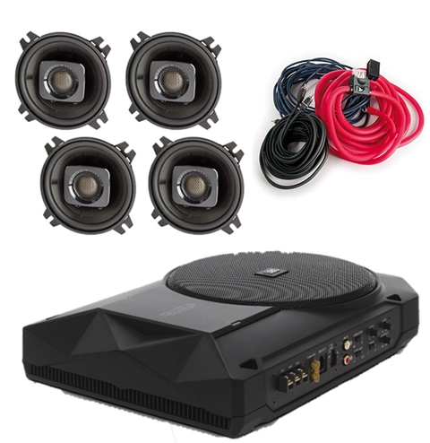 Høyttalerpakke for John Deere 6R-serie 2 par Hertz CX130, BASSPROSL og kabelkit 