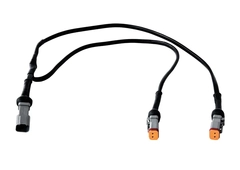 Strands DT-Y splitter Splitter med 1 stk DT-2 han til 2 stk DT