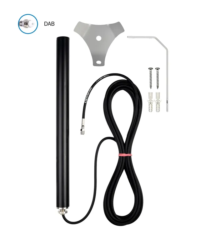 ATTB DAB-antenne - FME Leveres med bordstativ 