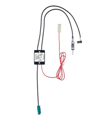 ATTB FM/DAB splitter - SMB DIN (Han) -&gt; FAKRA (Han)