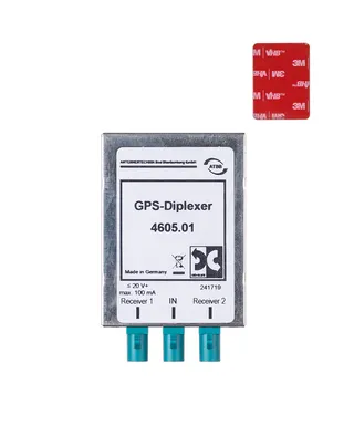 ATTB GPS splitter - Fakra For å benytte 1 GPS antenne på 2 enheter