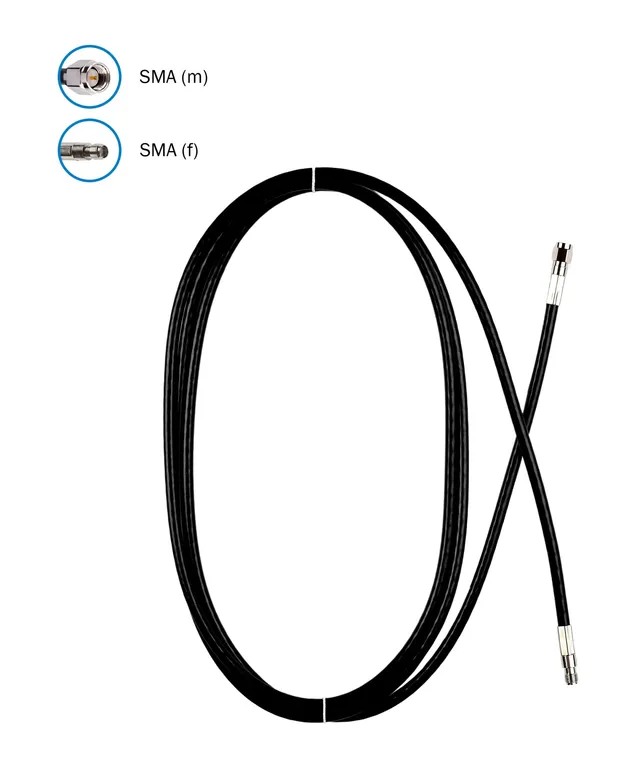 ATTB "Low loss" skjøtekabel SMA (Han) - SMA (Hun) - 2 meter 