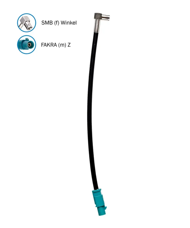 ATTB Antenneadapter FAKRA (Han) - SMB (Hun) 