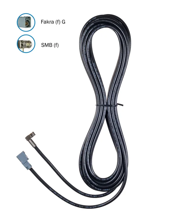 ATTB Premium kabel Fakra (Hun) -> SMB (Hun) - 6,5 meter 