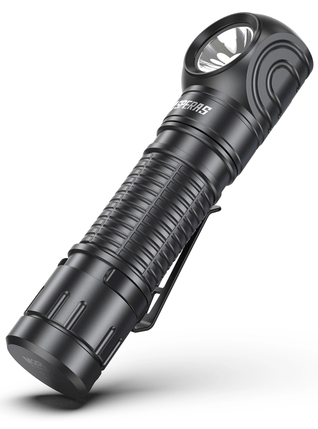 Speras M2R hode/lomme/arbeidslykt 1200lm / 125 meter kastelengde 