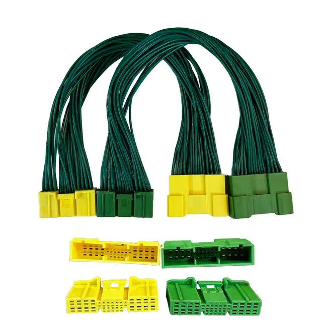 ConnectED Skjøtestykke (forsterker) Hyundai/Kia (2014 -->) (grønn/gul) 