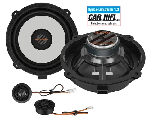 Musway 6½" komponentsett for Hyundai 6½ komponentsett 100/200W