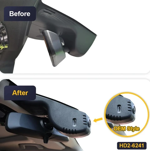 FITCAMX Integrert 4K Dashcam (foran) BMW iX3/Z4 (2018 - 2024)