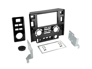 ConnectED Premium monteringskit 2-DIN Landrover Defender (2007-2016) Pianosort