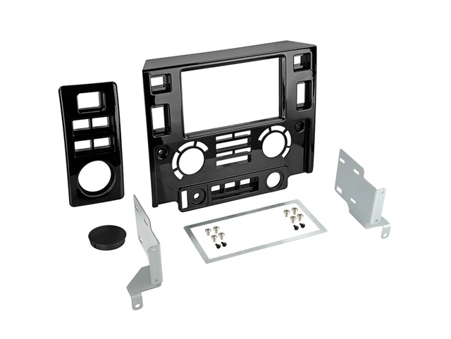 ConnectED Premium monteringskit 2-DIN Landrover Defender (2007-2016) Pianosort 