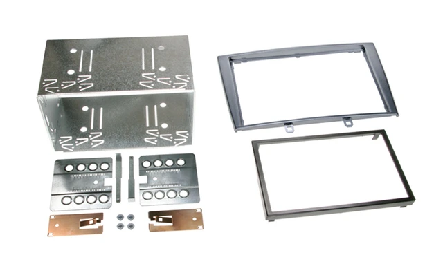 ConnectED Monteringskit 2-DIN 308 (2008-2013) / RCZ (2011-2015) Sølv 