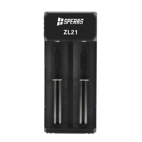 Speras Lader for 2 batterier TYPE-C ladekontakt