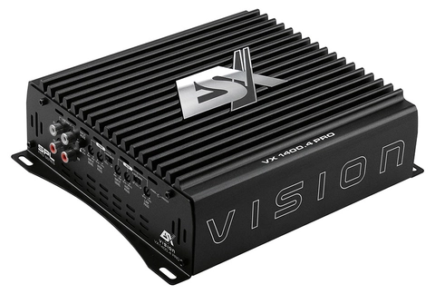 ESX VISION VX14004PRO 4-kanals ultraklasse D forsterker