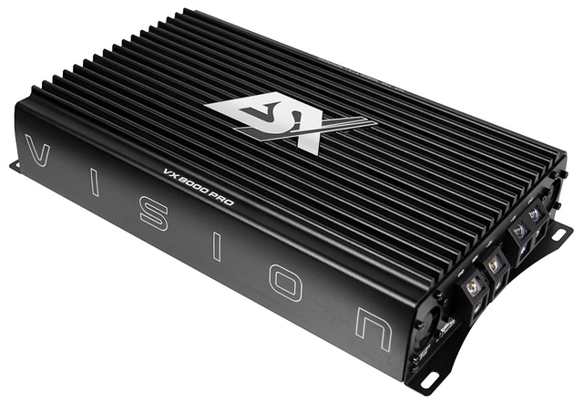 ESX Bilforsterker 8000 Watt RMS 8000W/4800W/2500W (1 / 2 / 4 ohm) 