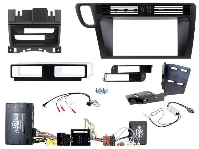 Connects2 Komplett monteringskit 2-DIN Q5 (2009-2016) m/MMI m/akt.høytt. 