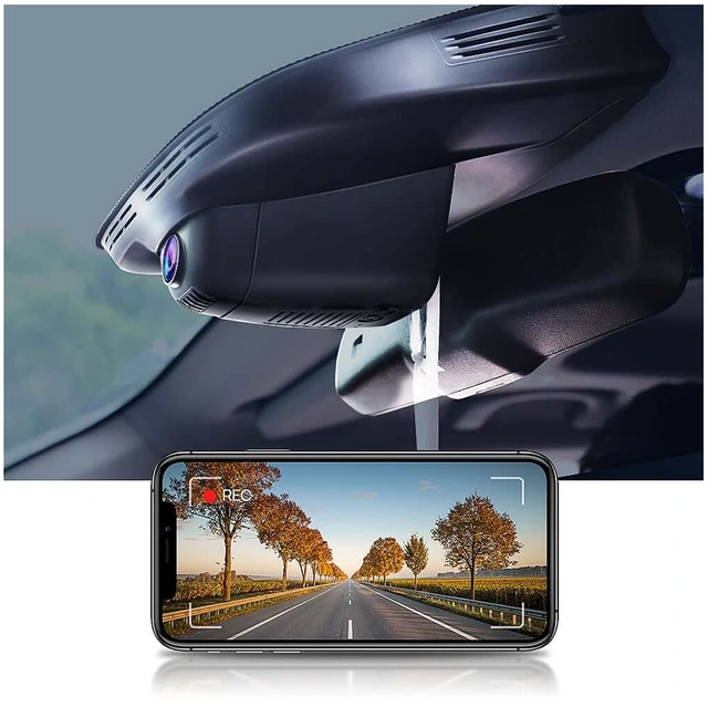 FITCAMX Integrert 4K Dashcam (foran) Alfa Romeo Giulia/Stelvio (2016 -->) 