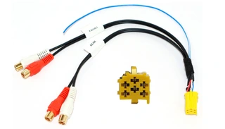 InCarTec RCA/Phono adapter Linje-ut adapter Blaupunkt/VDO/Becker++