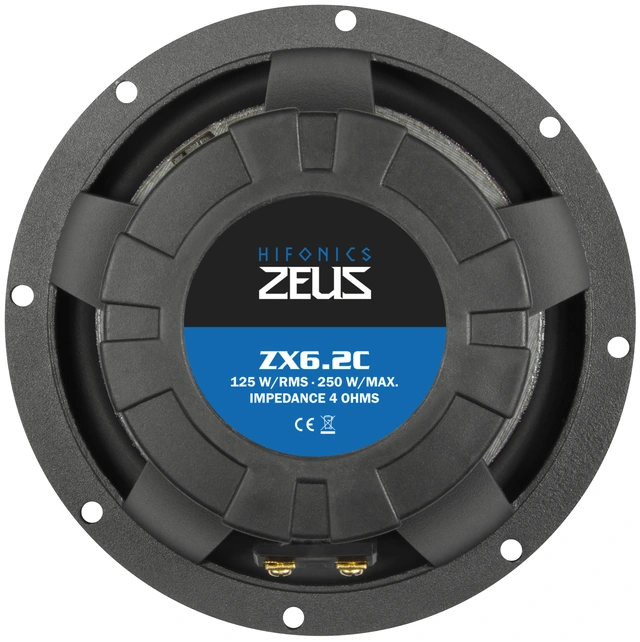 HiFonics ZEUS ZX6.2C 16,5 cm (6.5") 2-veis Komponentsett 