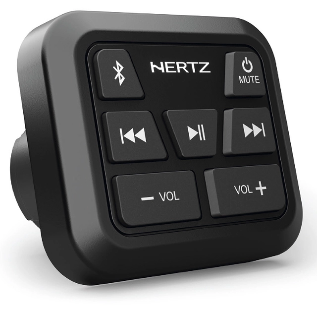Hertz HMR BT marine Bluetooth 100% vanntett front IP67, linjeutgang 