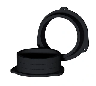 ConnectED MDF h&#248;yttaleradaptere (165mm) Audi Q7 (2015 --&gt;) bak