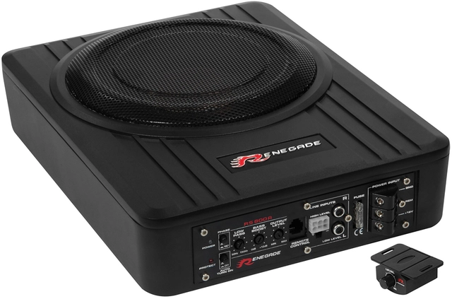 Renegade 8" Flat aktiv basskasse 200W Max, 100W RMS 