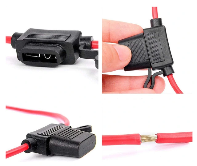 InCarTec ATC sikringsholder (10 x) Vanntett (inkl. 10A & 15A sikringer) 