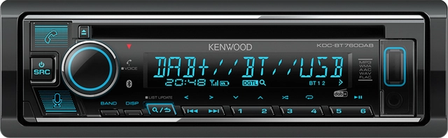 Kenwood KDCBT760DAB CD RADIO DAB BT USB/IPHONE 