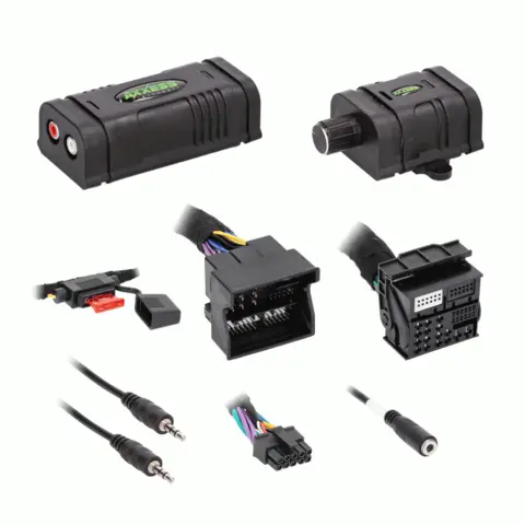Metra Plug&amp;Play sett for forsterker mont Audi/Seat/Skoda/VW (2010 -->) u/akt.sys.
