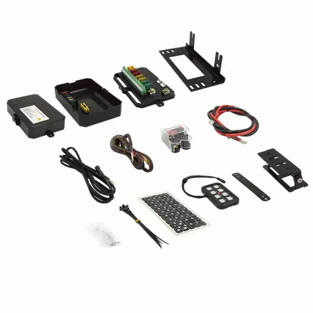 Metra LED bryterpanel 8 brytere med utskiftbare symboler 