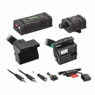 Metra Plug&amp;Play sett for forsterker mont 40-pin Quadlock (2000-2019) u/akt.sys.