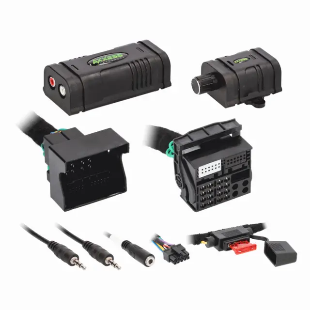 Metra Plug&Play sett for forsterker mont 40-pin Quadlock (2000-2019) u/akt.sys. 