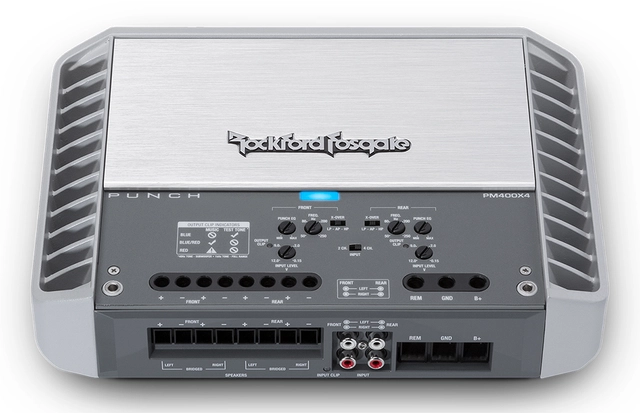 Rockford Fosgate Marineforsterker 4 x 100W RMS/2 ohm 