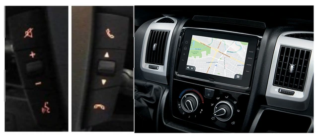 InCarTec Rattfjernkontroll interface Ducato/Movano (2022 -->) m/radio m/tele. 