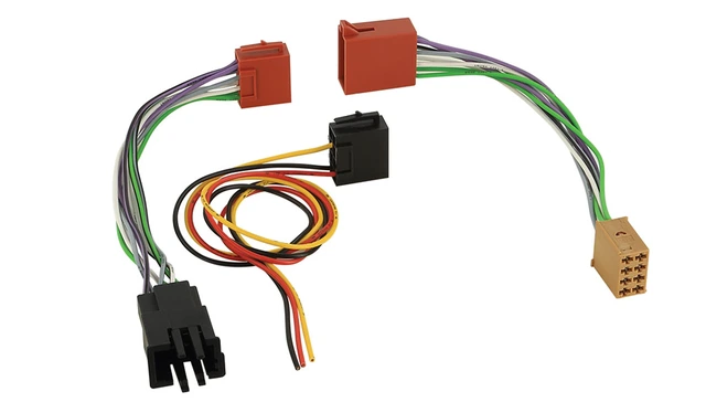ConnectED ISO T-kabelsett Audi/MB/Porsche/Seat/Skoda/Smart/VW 