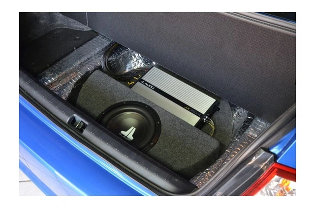 ConnectED Bilspesifikk basskasse 10" Reservehjulsbrønn (650x160mm) 